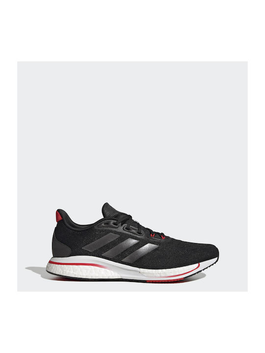 Supernova+ Sport Shoes Running Core Black / Night Metallic / Impact Orange