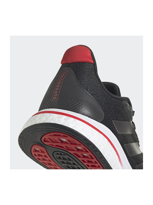 Supernova+ Sport Shoes Running Core Black / Night Metallic / Impact Orange