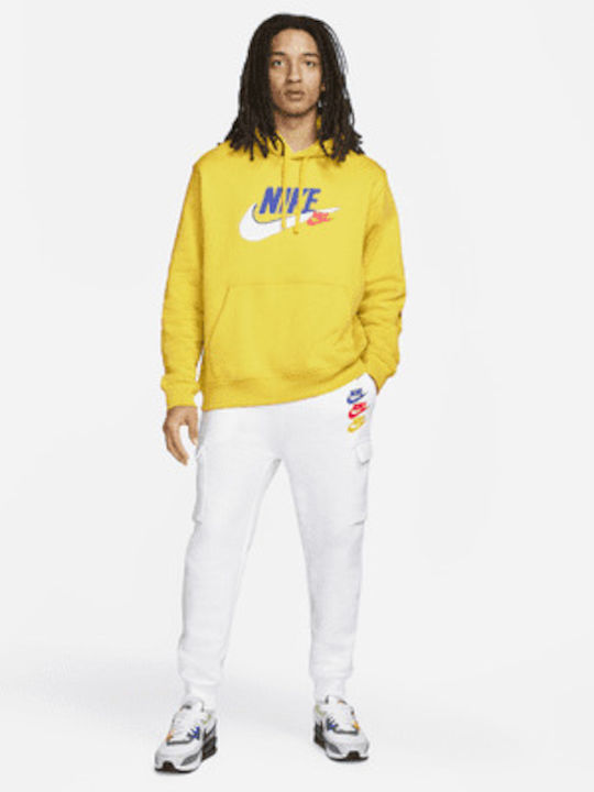 Sportswear Standard Issue Sweatshirt With Hood Yellow