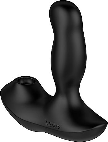 Nexus Revo Air Dop Anal cu Funcție Wireless și Vibrație Neagră 13.8cm