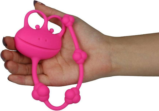 Lovetoy Silicone Frog Anal Perlen Pink 25.4cm