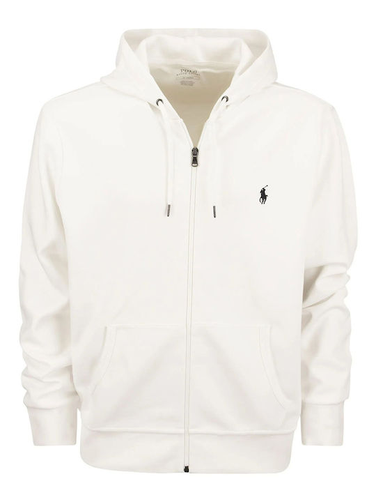Sweatshirt with Hood White