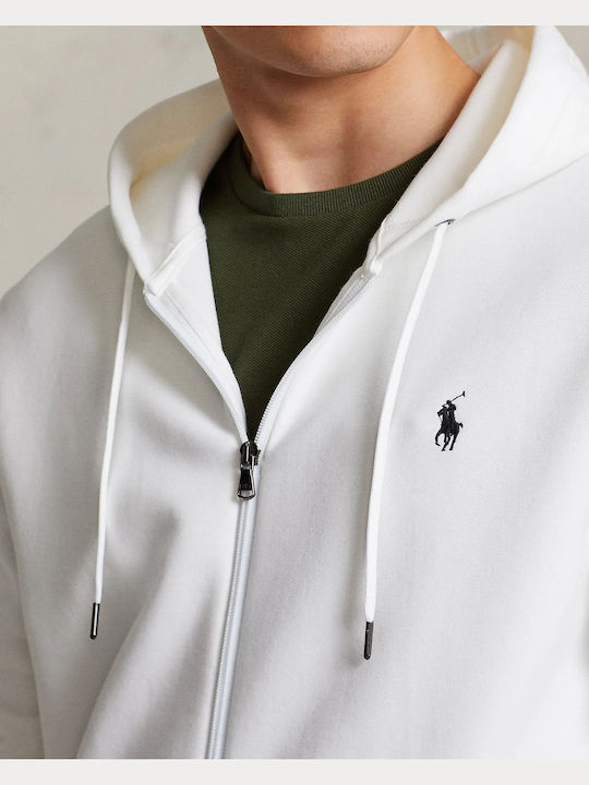 Sweatshirt with Hood White