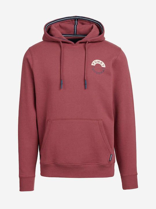 Hoodie with Dusty Rose Colour