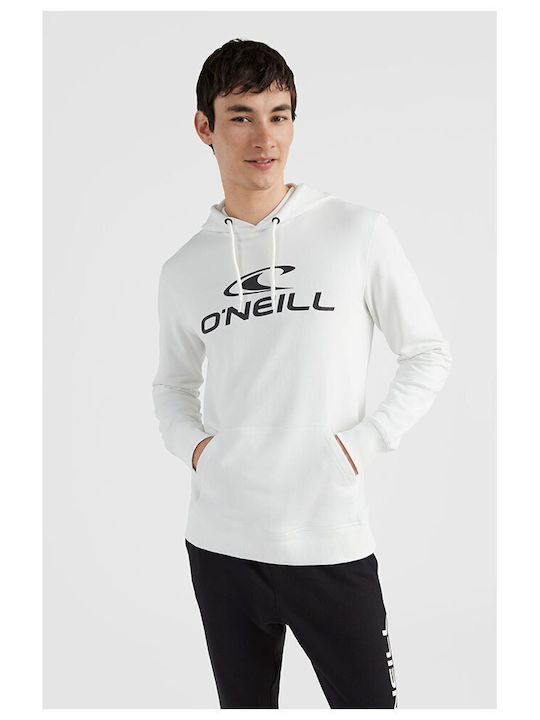 O'neill Herren Sweatshirt mit Kapuze und Taschen Weiß