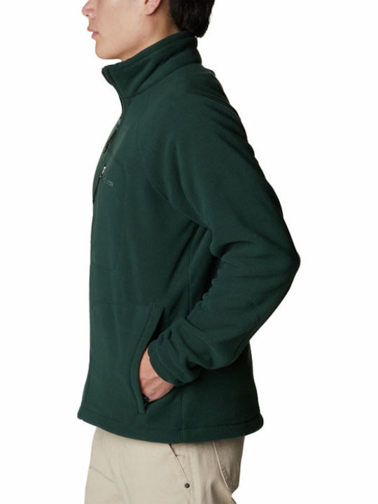 Men's Cardigan with Zipper Green AM3039A-371