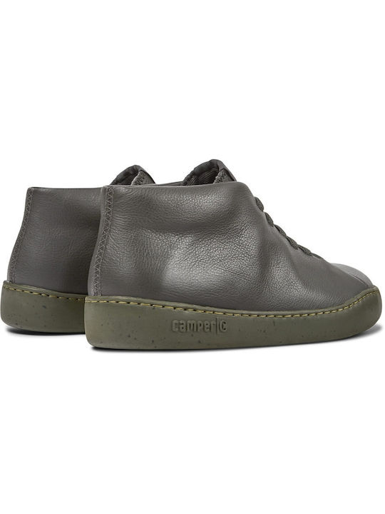 Peu Touring Leather Gray Men's Boots