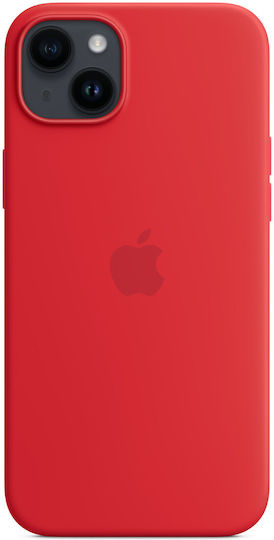 Apple Umschlag Rückseite Silikon (PRODUCT)RED (iPhone 14 Plus)