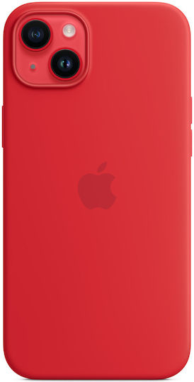 Apple Umschlag Rückseite Silikon (PRODUCT)RED (iPhone 14 Plus)