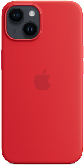 Apple Silicone Case with MagSafe Back Cover Σιλικόνης (PRODUCT) Red (iPhone 14)