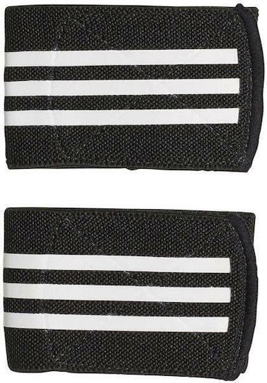 adidas Football Pole Straps Set 2pcs Black Ankle Straps