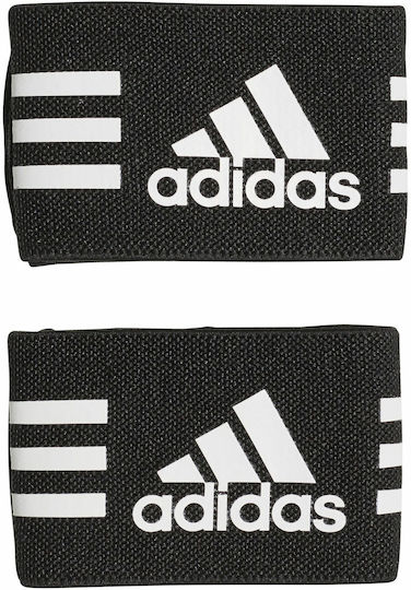 adidas Football Pole Straps Set 2pcs Black Ankle Straps