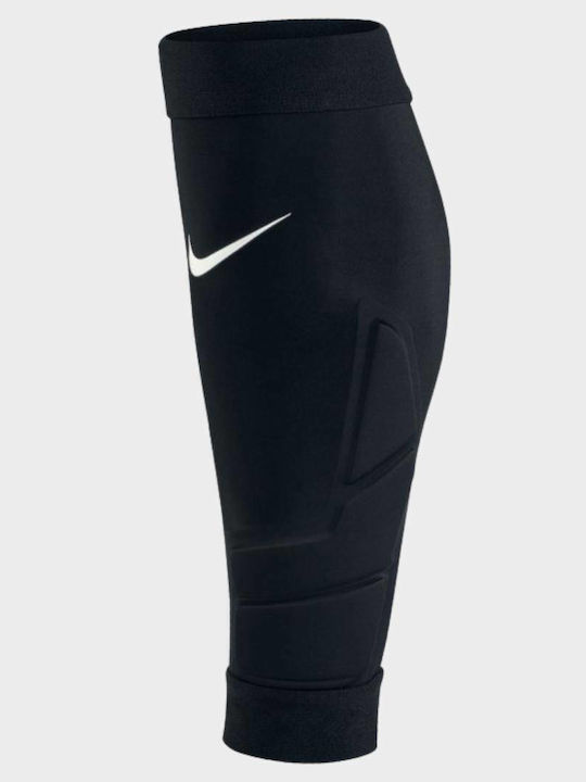 Nike Hyperstrong Match Padded Leg Sleeves for Football Shin Guards Black 1 Pair