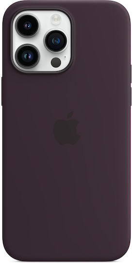 Apple Silicone Case with MagSafe Back Cover Silicone Elderberry (iPhone 14 Pro Max)