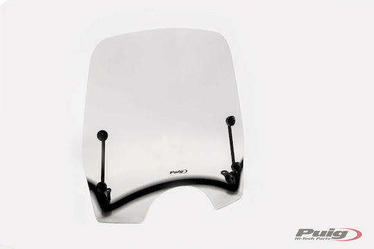 Puig Motorcycle Windshield & Windscreen Transparent Visor for Piaggio Medley 125 / Medley 150 9199W