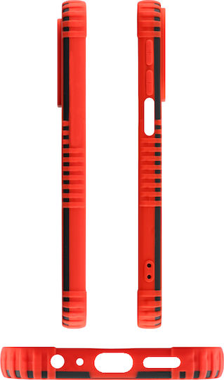 Lime Armadillo Camera Guard Back Cover Πλαστικό Κόκκινο (Vivo Y76 5G)