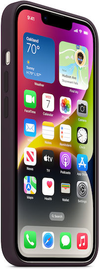 Apple Back Cover Silicone Elderberry (iPhone 14)