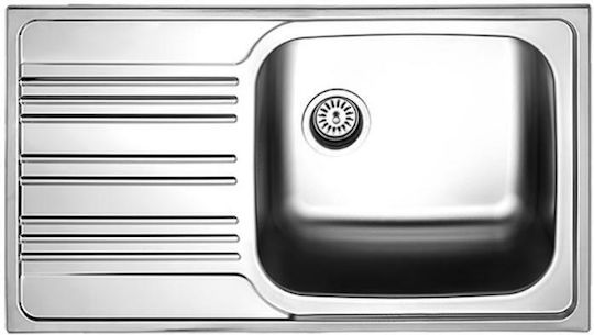 Fortinox Valley 25185 107-25185-110 25185-110 Drop-In Мивка Inox Сатен Ш86xД50см Сребрист