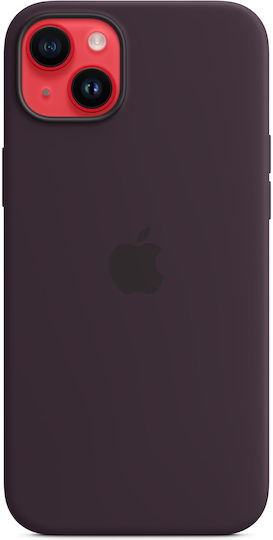 Apple Silicone Case with MagSafe Back Cover Σιλικόνης Elderberry (iPhone 14 Plus)