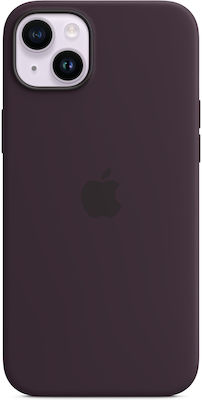 Apple Silicone Case with MagSafe Elderberry (iPhone 14 Plus)