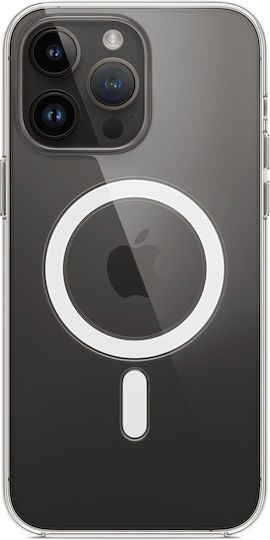 Apple Umschlag Rückseite Kunststoff / Silikon Transparent (iPhone 14 Pro Max)