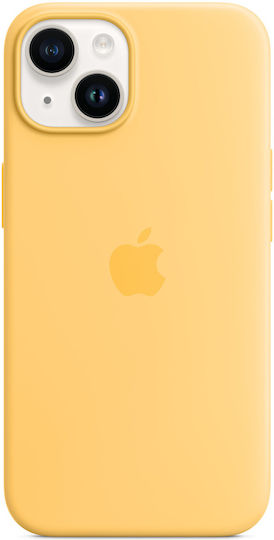 Apple Back Cover Silicon Sunglow (iPhone 14)