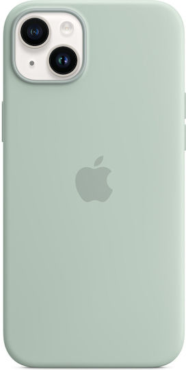 Apple Silicone Case with MagSafe Back Cover Σιλικόνης Succulent (iPhone 14 Plus)