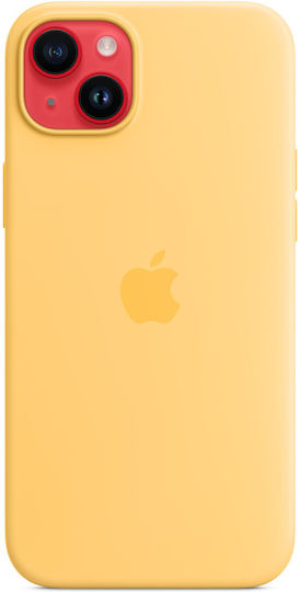 Apple Silicone Case with MagSafe Back Cover Σιλικόνης Sunglow (iPhone 14 Plus)