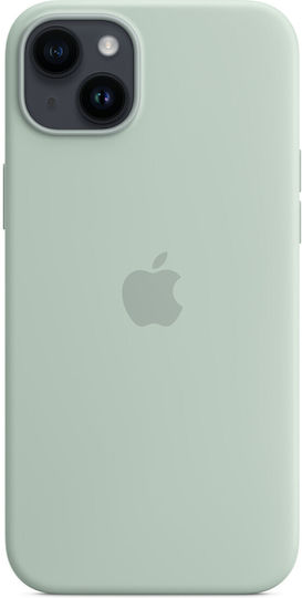 Apple Silicone Case with MagSafe Back Cover Σιλικόνης Succulent (iPhone 14)