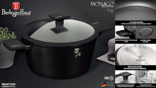 Berlinger Haus Monaco Collection Βαθιά Κατσαρόλα από Αλουμίνιο 2.5lt / 20cm