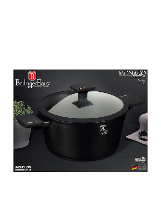 Berlinger Haus Monaco Collection Deep Pot made of Aluminum 4.1lt / 24cm