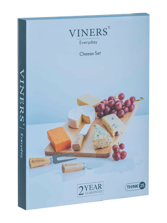 Viners Πλατώ Σερβιρίσματος Τυριών Ξύλινο 30x20εκ. 4τμχ
