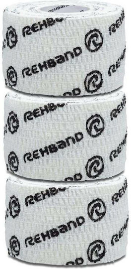 Rehband RX Athletic Power-Wrap Hookgrip Tape Ελαστικές Αυτοκόλλητες Αθλητικές Ταινίες 3.8cm x 4.5m 3τμχ
