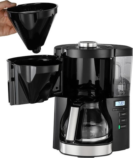 Melitta Look V Timer Προγραμματιζόμενη Καφετιέρα Φίλτρου 900W
