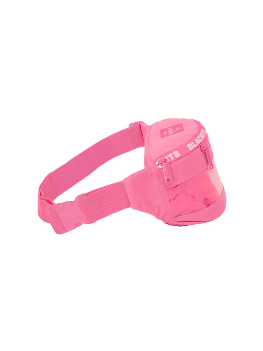 Blackfit8 Kids Waist Bag Pink 23cmx9cmx9cmcm