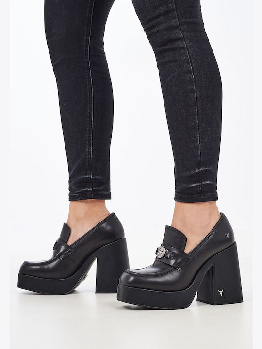 Windsor Smith Leather Black Heels