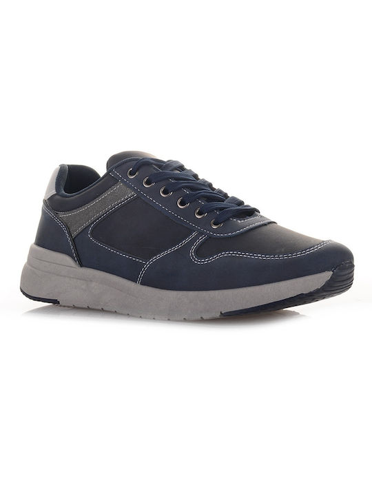 Famous Shoes Herren Sneakers Blau