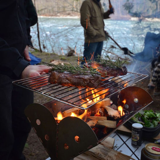 Uco Flatpack Grill Small Grătar pentru camping 24.8x20.3x20.3cm
