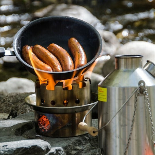 Kelly Kettle Hobo Stove for Camping 6.7x6.7cm