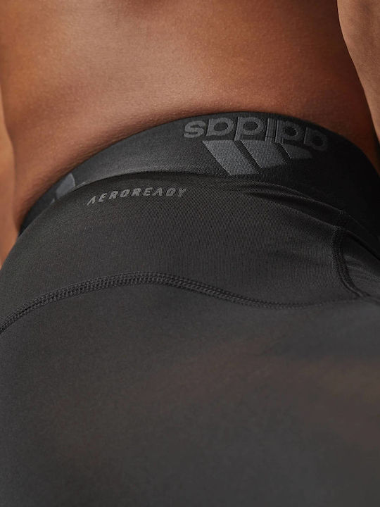adidas Techfit Ανδρικό Αθλητικό Κολάν Compression Μακρύ Μαύρο