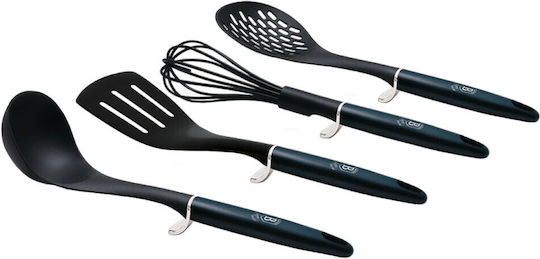 Berlinger Haus Σετ Kochutensilien 4Stück Schwarz Metallic Line