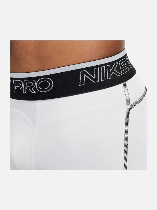Nike Pro Dri-Fit Men's Sports Short Leggings White