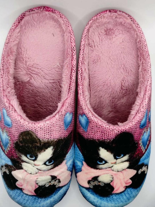 Meridian Shoes Kids Slipper Pink