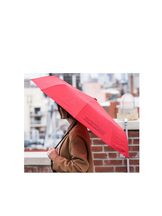 Chanos Windproof Umbrella Compact Red