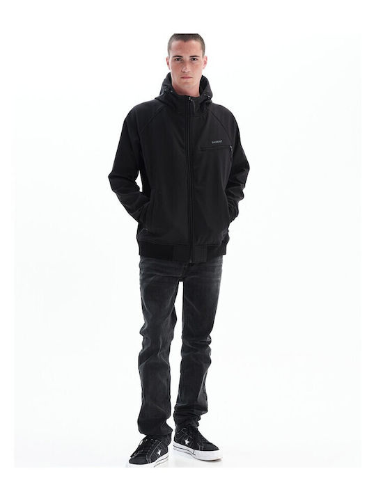 Winter Jacket Bomber Waterproof Black
