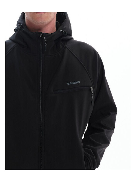 Winter Jacket Bomber Waterproof Black