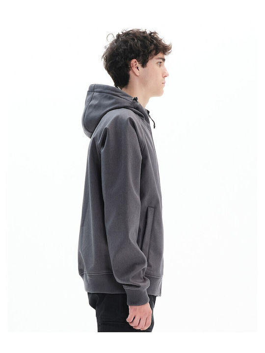 Winter Jacket Bomber Waterproof Anthracite