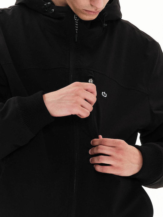 Jacket Bomber Waterproof Black