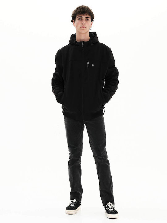 Jacket Bomber Waterproof Black