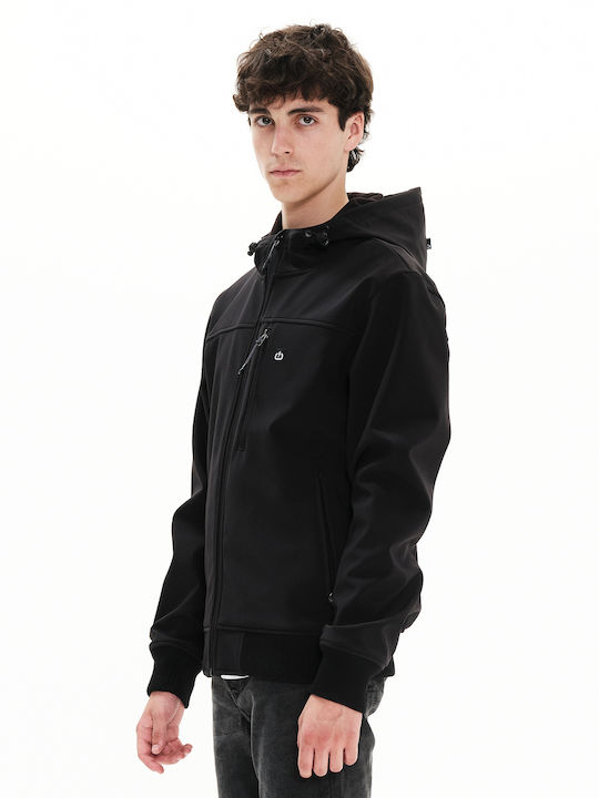 Jacket Bomber Waterproof Black